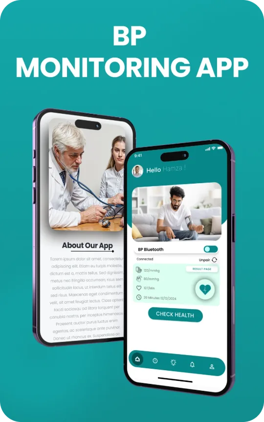 Bp Monitoring App Development | SIEORA